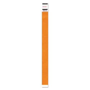 Advantus Crowd Management Wristband, Sequential Numbers, 9 3-4 X 3-4, Neon Orange, 500-pk freeshipping - TVN Wholesale
